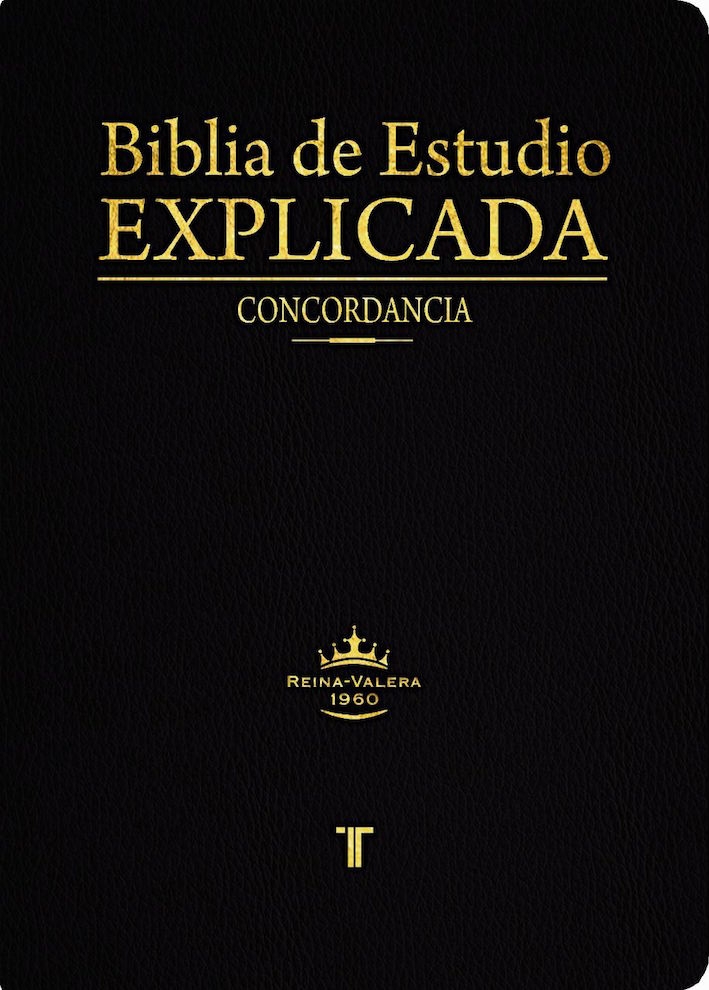Biblia De Estudio Explicada Piel Especial