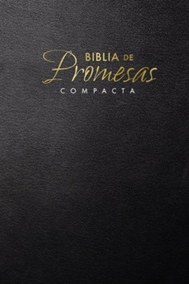 Biblia De Promesas Rustica Negro Letra Grande