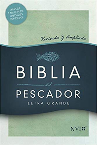 Biblia Del Pescador-NVI-Letra Grande-Verde