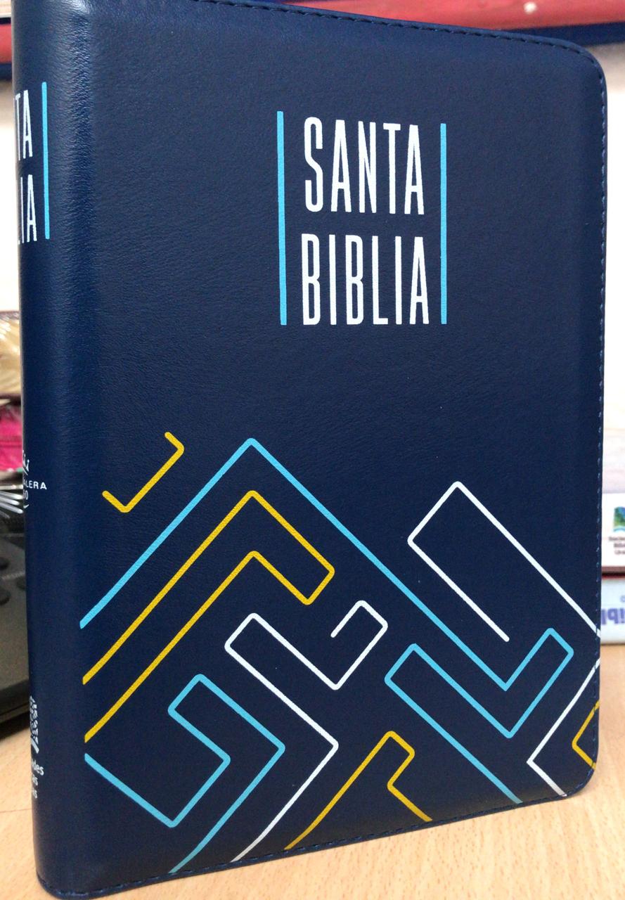 Biblia-PJR-Azul Oscuro-Geometrico-Canto Azul-Cierre