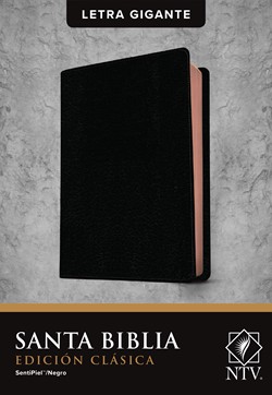 Biblia NTV Letra Gigante Edicion Clasica Sentipiel Negro