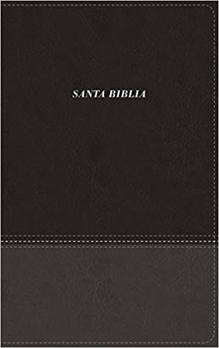 Biblia De Las Americas Piel Italiana Negro