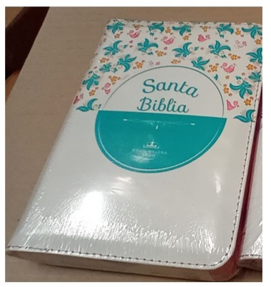 Biblia RVR 045 CZLG PJR Blanco Flores