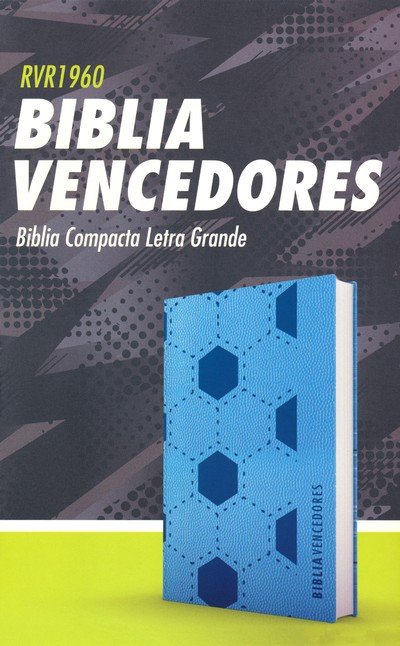 Biblia RVR60  Vencedores/Azul/Semil Piel