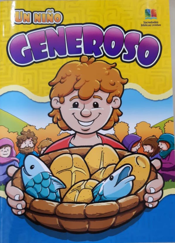 Niño Generoso - Cartilla Colorear TLA4110