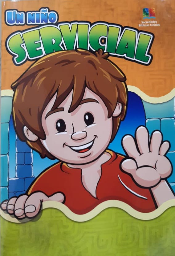 Niño Servicial Un - Cartilla Colorear TLA4110