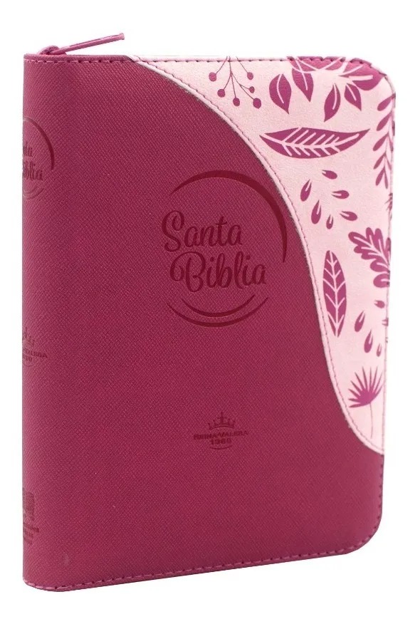 Biblia/RVR045cZLM/PJR/Fucsia Rosa