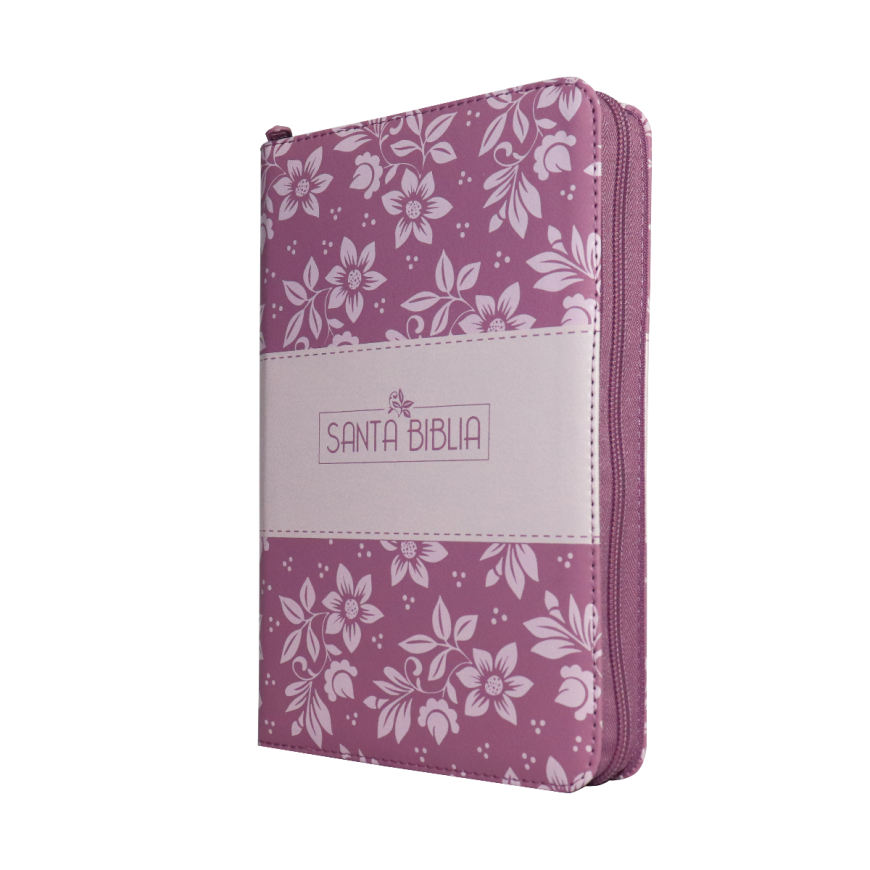 Biblia/RVR065CZLG/PJR/Rosado Canto Rosado