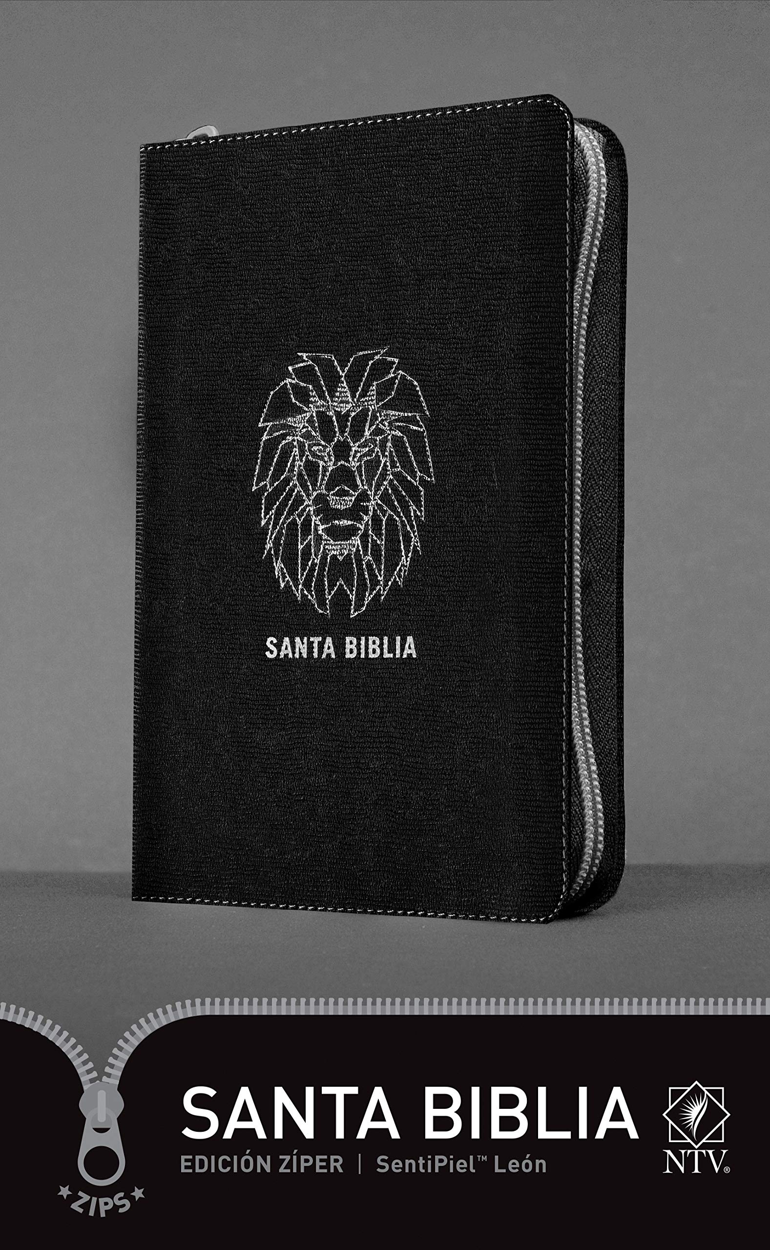 Biblia/NTV/Edicion Ziper/Sentipiel/Negro