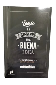 Biblia RVR 1960 Nuevo Testamento Letra Grande