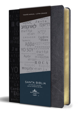 Biblia RVR60 Los Nombres De Dios - Negro