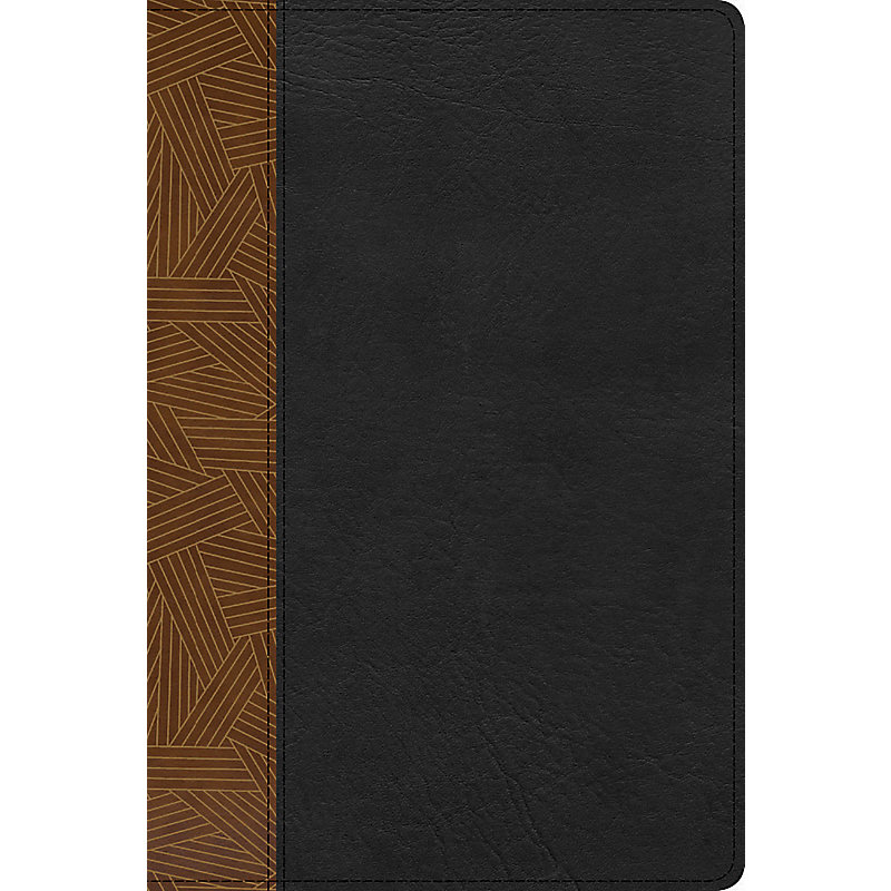 Biblia De Estudio/RVR60/Arcoiris/Tostado-Negro/Semil-Piel/Nueva