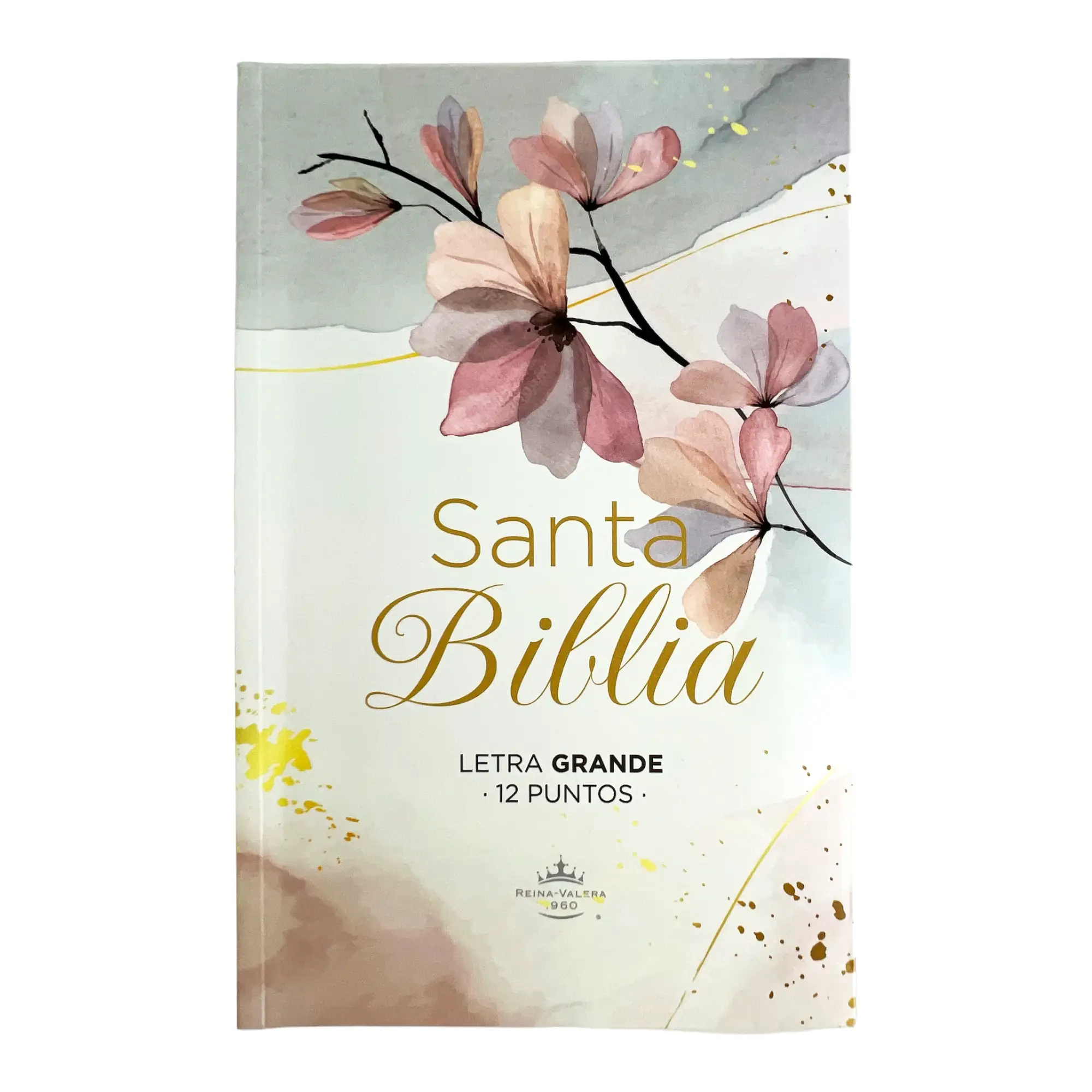 Biblia RV60 Eco Flex C4 Flores en Invierno Canto Plateado