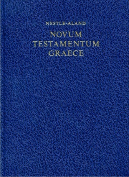 Nuevo testamento griego, edición 27 nestle