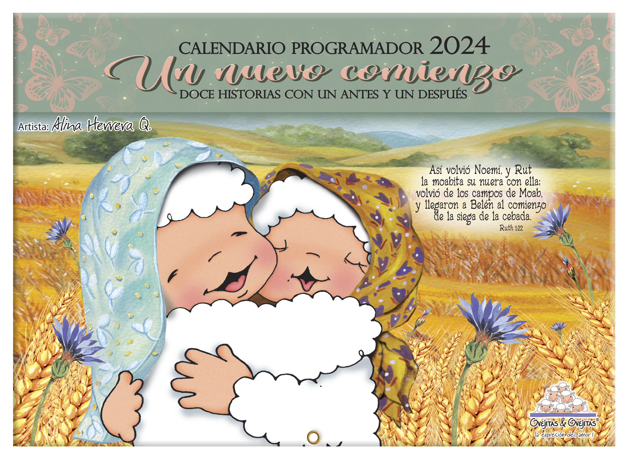 Calendario Ovejitas Programador 2024