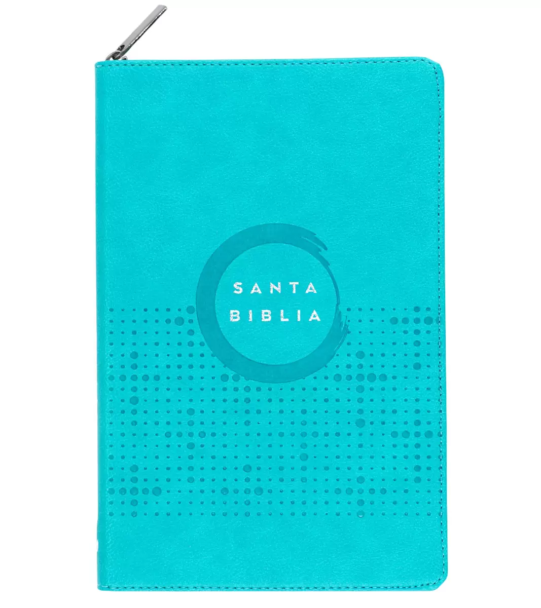 Biblia NVI/Ultrafina/Turquesa/Letra 8 Puntos/Cierre