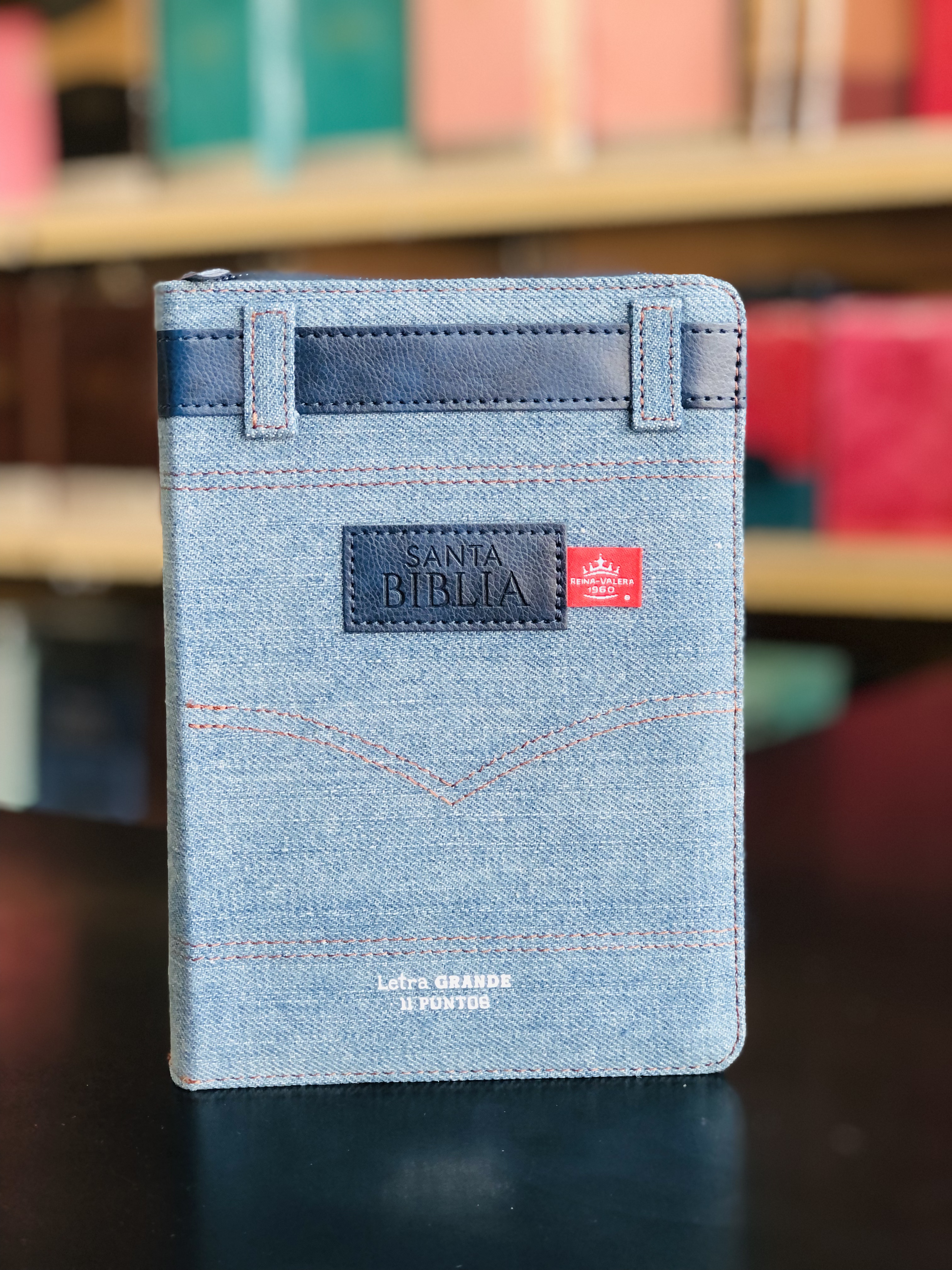 Biblia RVR60/045czti/LG/PJR/Jean Cinturon Azul