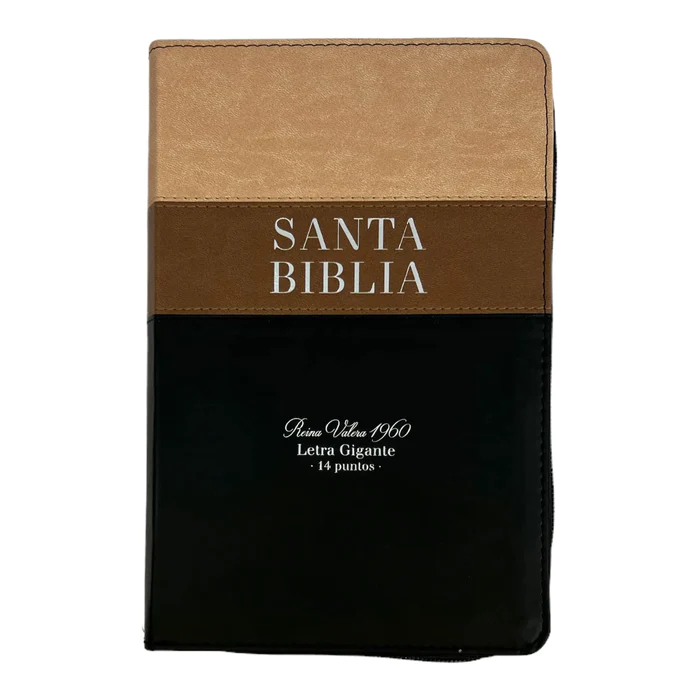 Biblia RVR060/068/cz/Tricolor Beige/Cafe/Negro