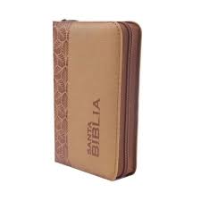 Biblia  RVR026cZLM/PJR Miel Canto Blanco Cierre