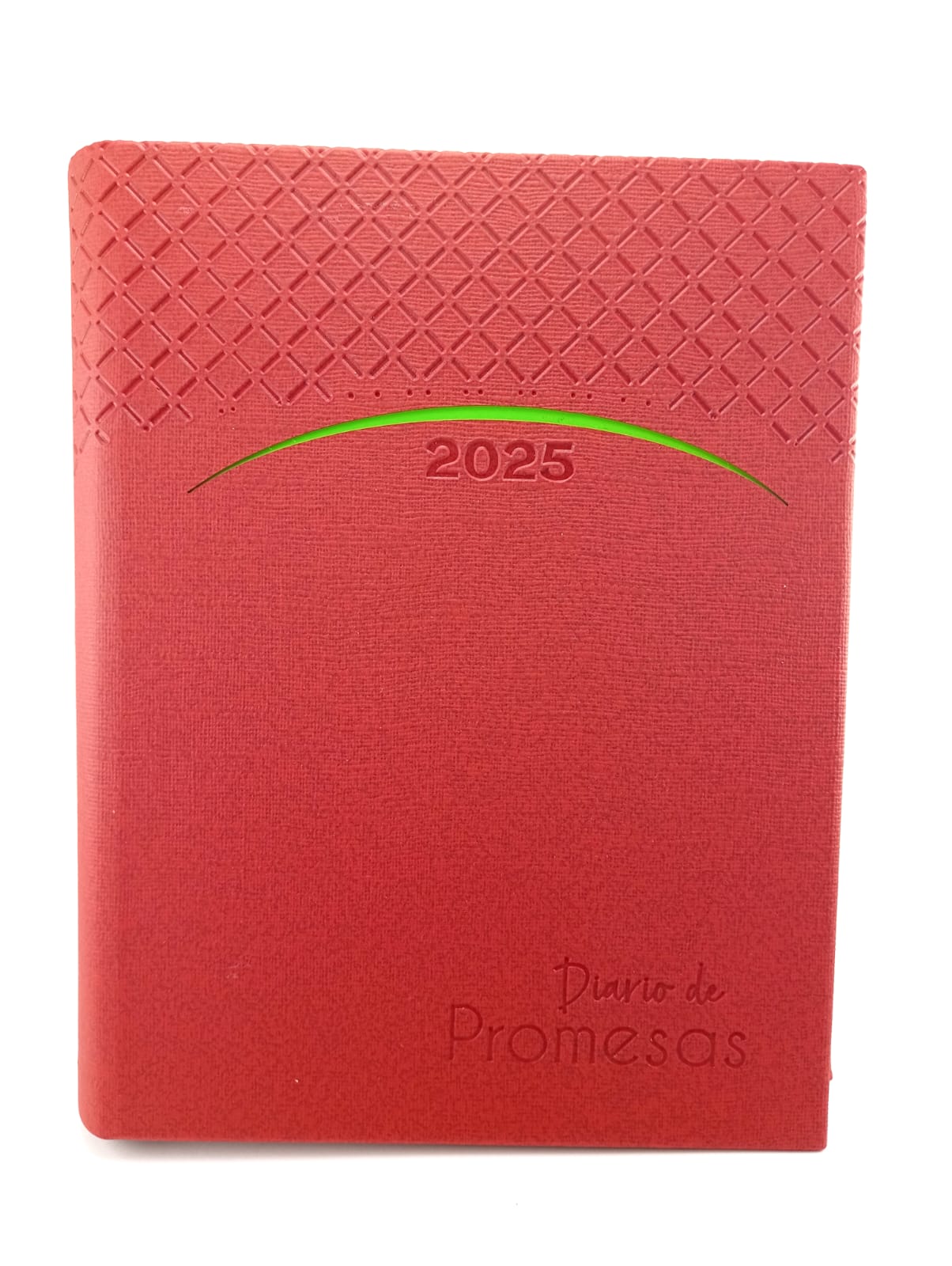 Agenda Diario De Promesas 2025 Rojo