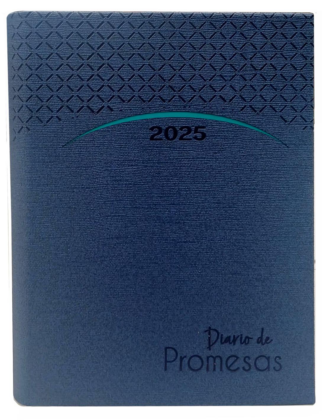 Agenda Diario De Promesas 2025 Azul Acero