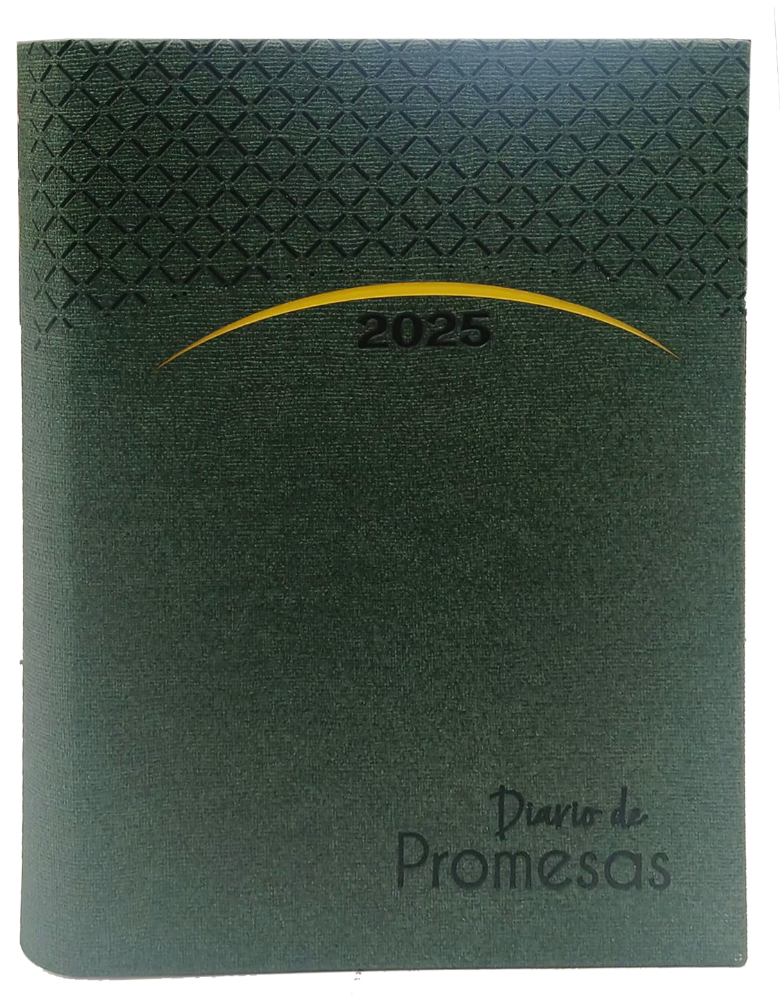 Agenda Diario De Promesas 2025 Verde Oscuro