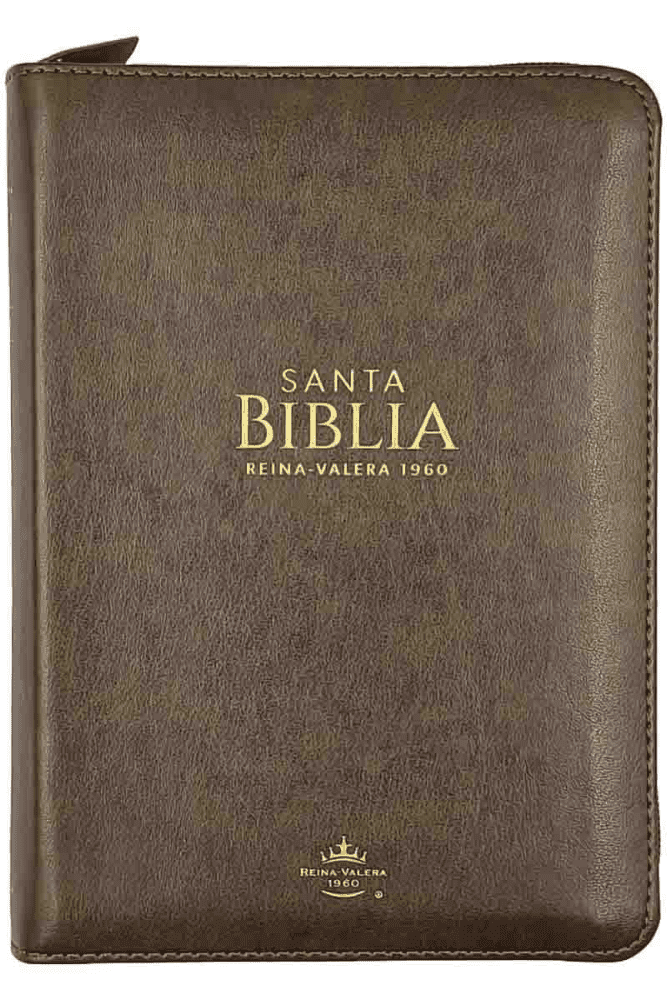 Biblia/ RVR6025cz /PJR. Mokka/ Cierre Canto Dorado