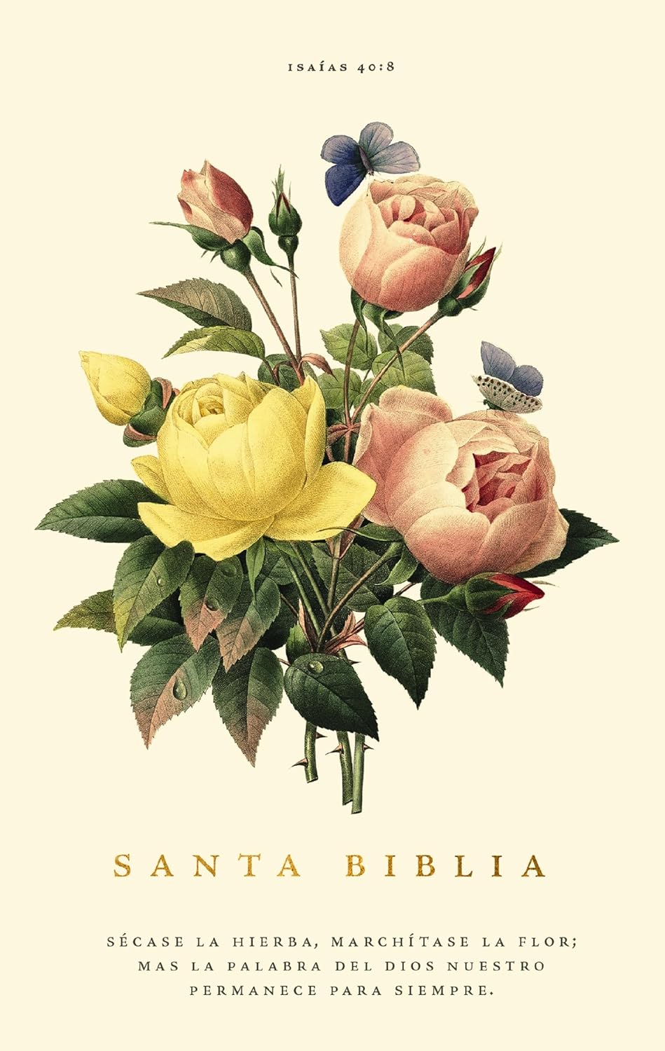 Biblia RVR60/ Premios Y Regalos/ Flor Tapa Flex