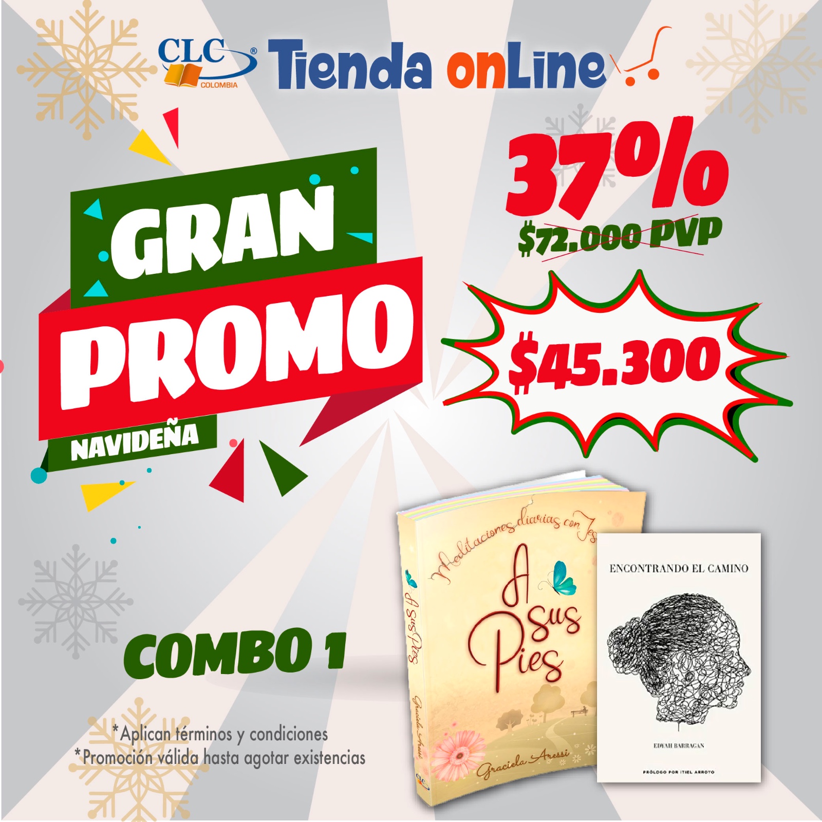 Combo Navideño 1/A Sus Pies / Encontrando El Camino