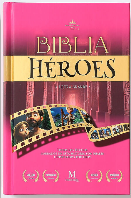 RVR60 Biblia Héroes Letra Grande