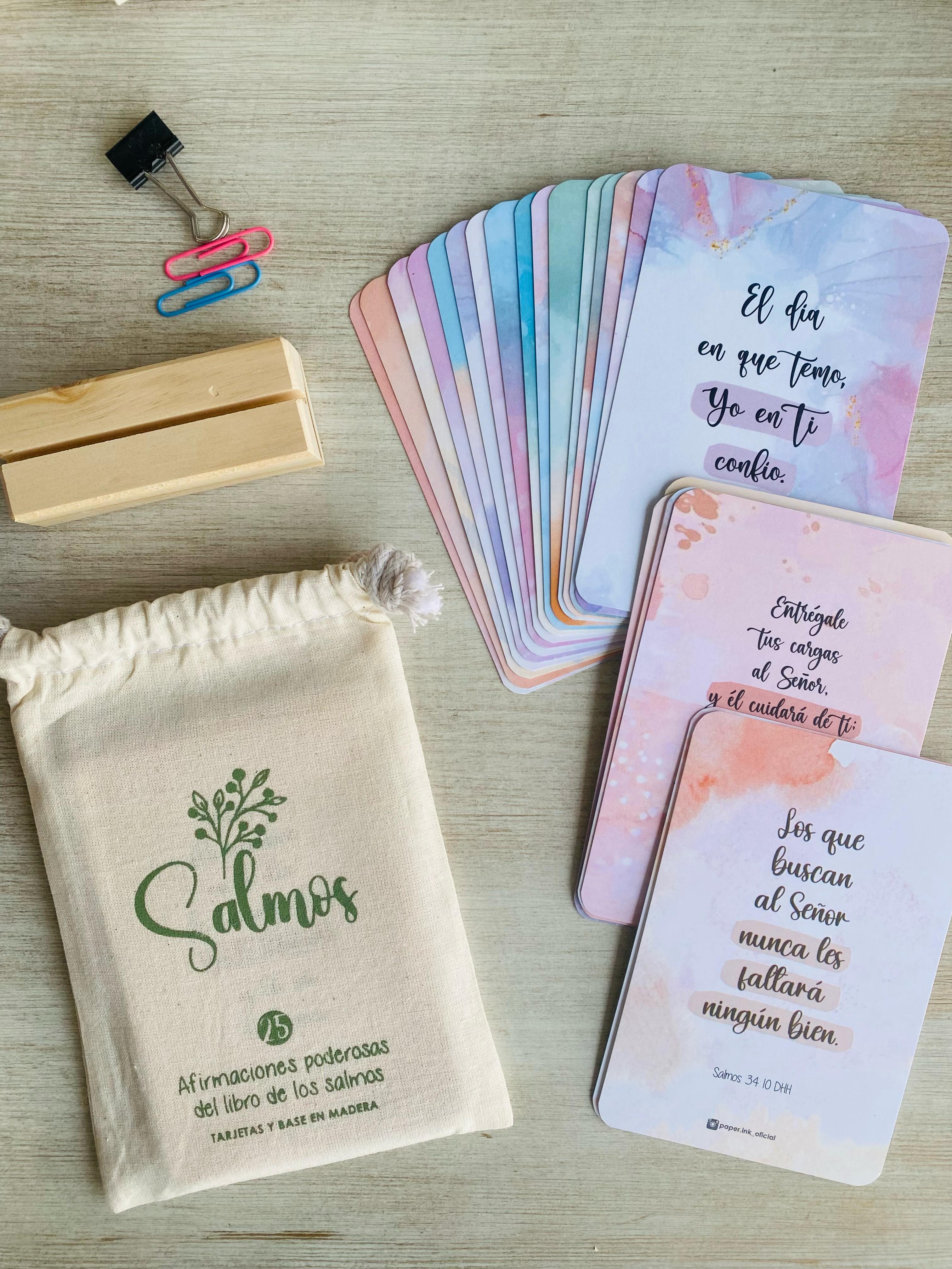 Tarjetas Salmos
