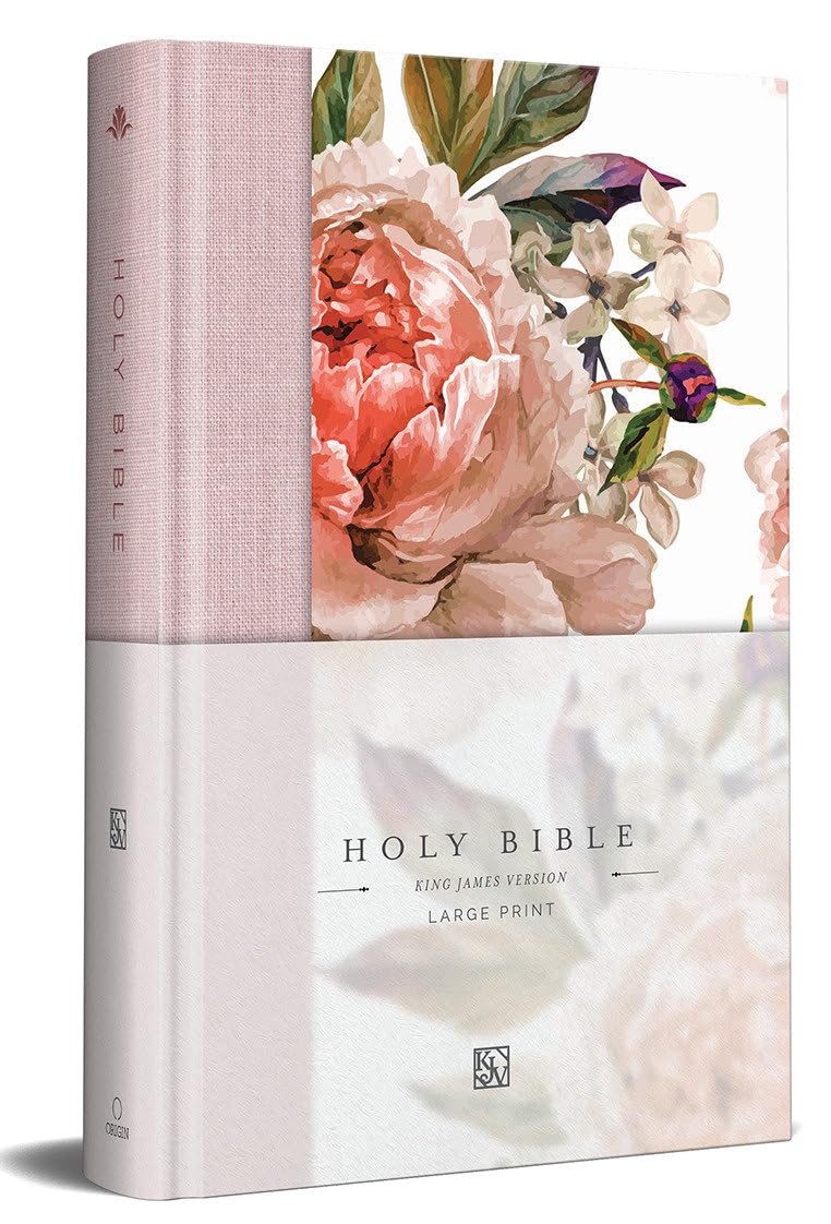Biblia KJV Holy Bible/ Ingles/ Rosa Flores TD