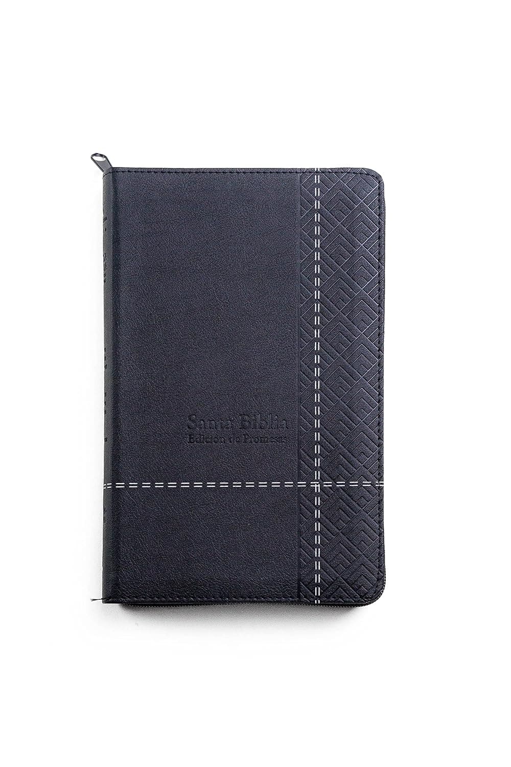 Biblia/RVR60/ Promesas Manual/ Imitacion Piel/ Negro Cierre
