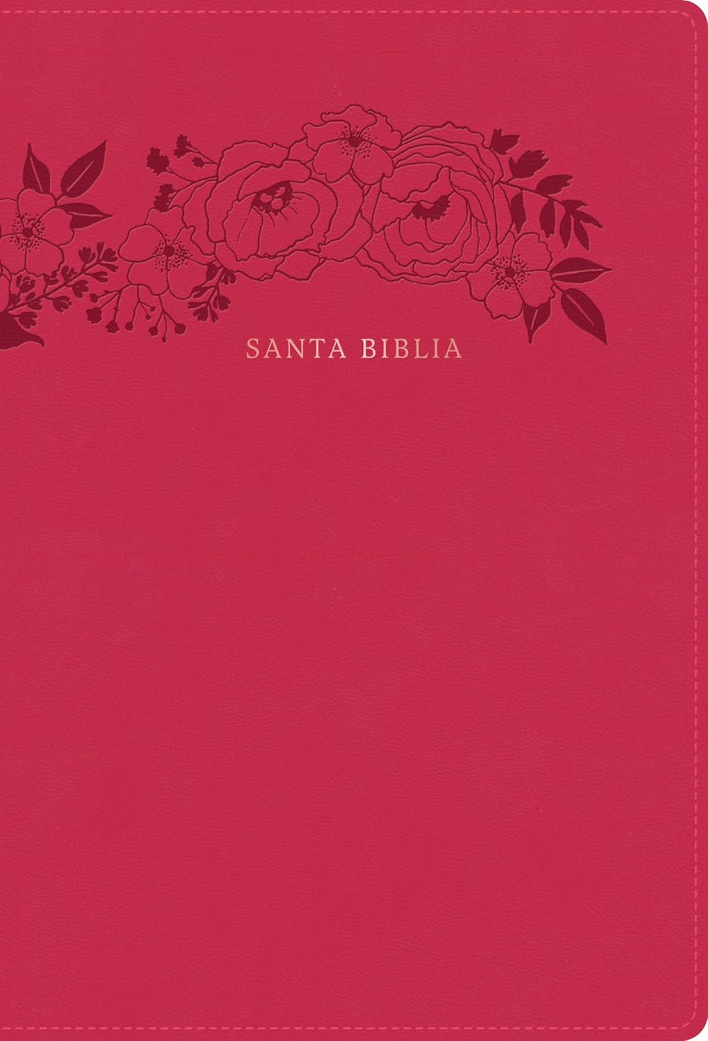 Biblia RVR60 Letra Supergigante/ Floral Indice Imitacion Piel Ed.2023