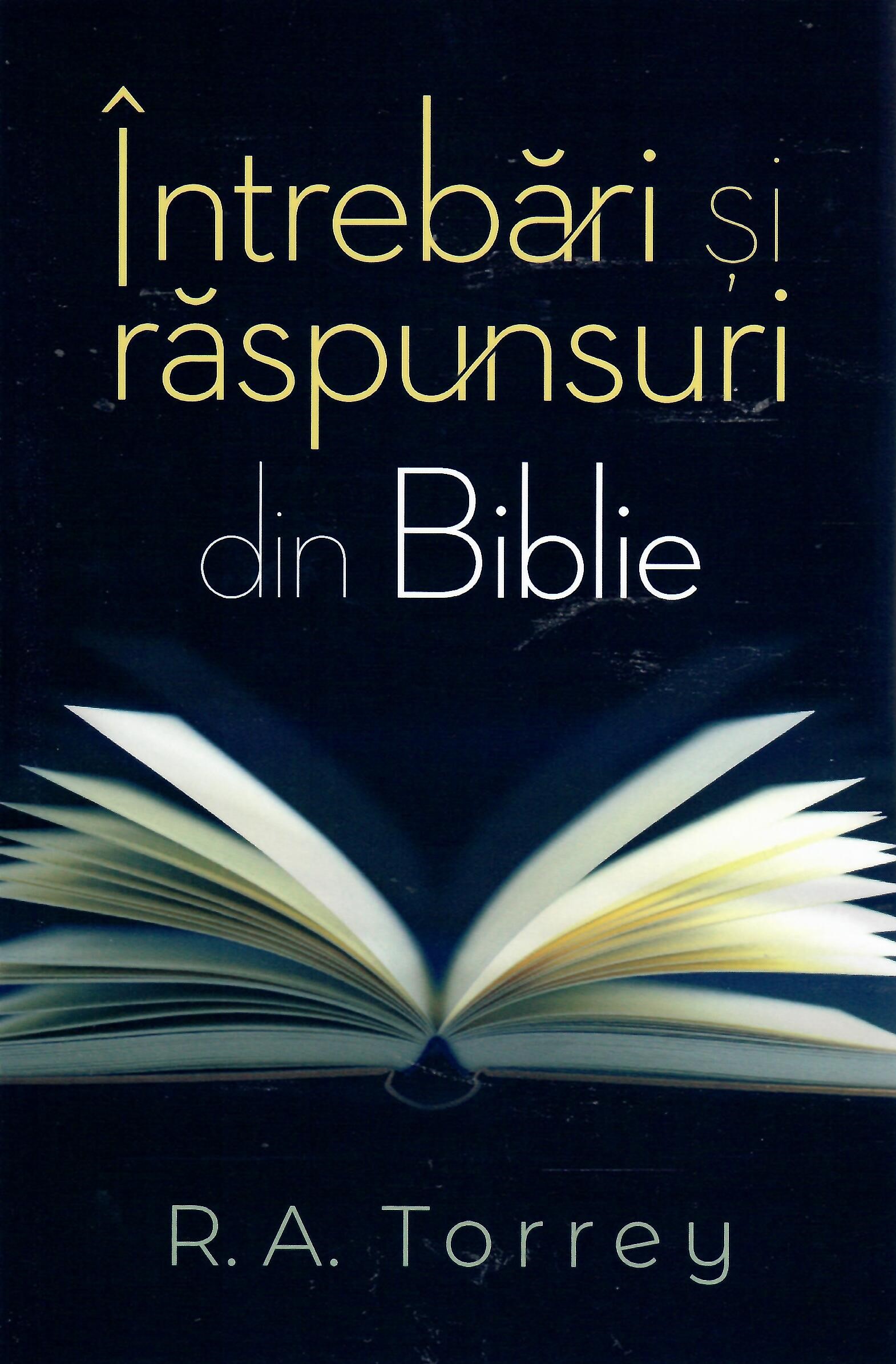 Intrebari Si Raspunsuri Din Biblie