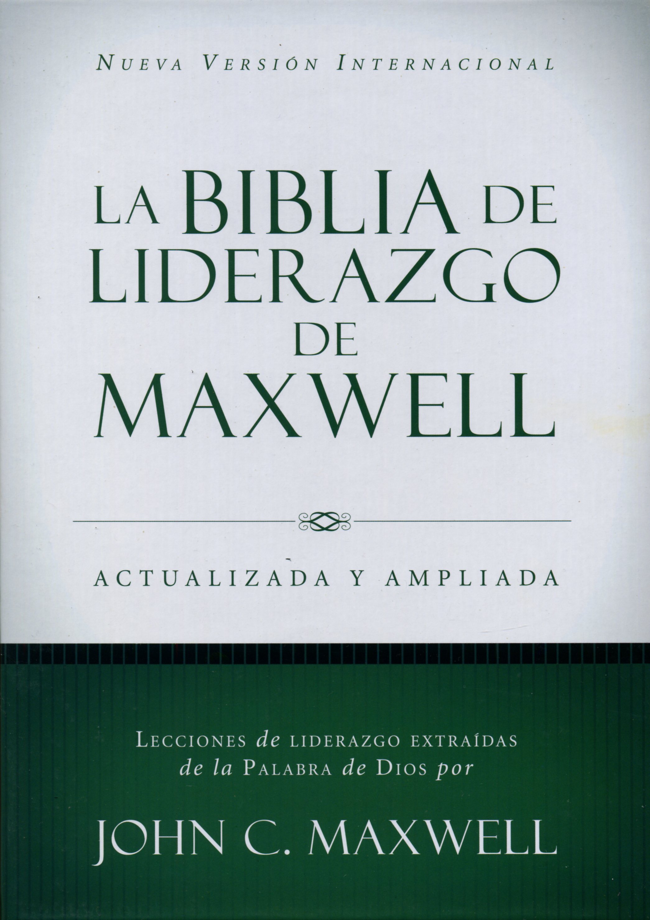 Biblia De Liderazgo De Maxwell Tapa Dura
