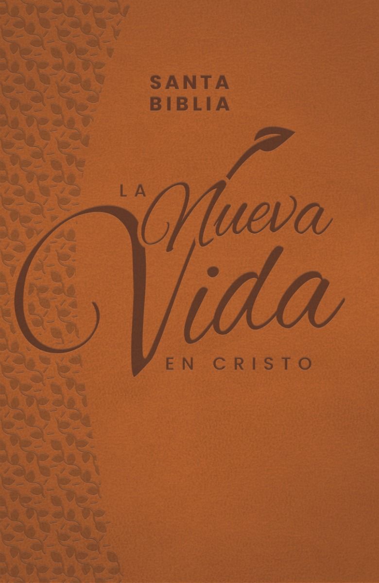 Biblia NVI La Nueva Vida En Cristo/ Cierre Rustica