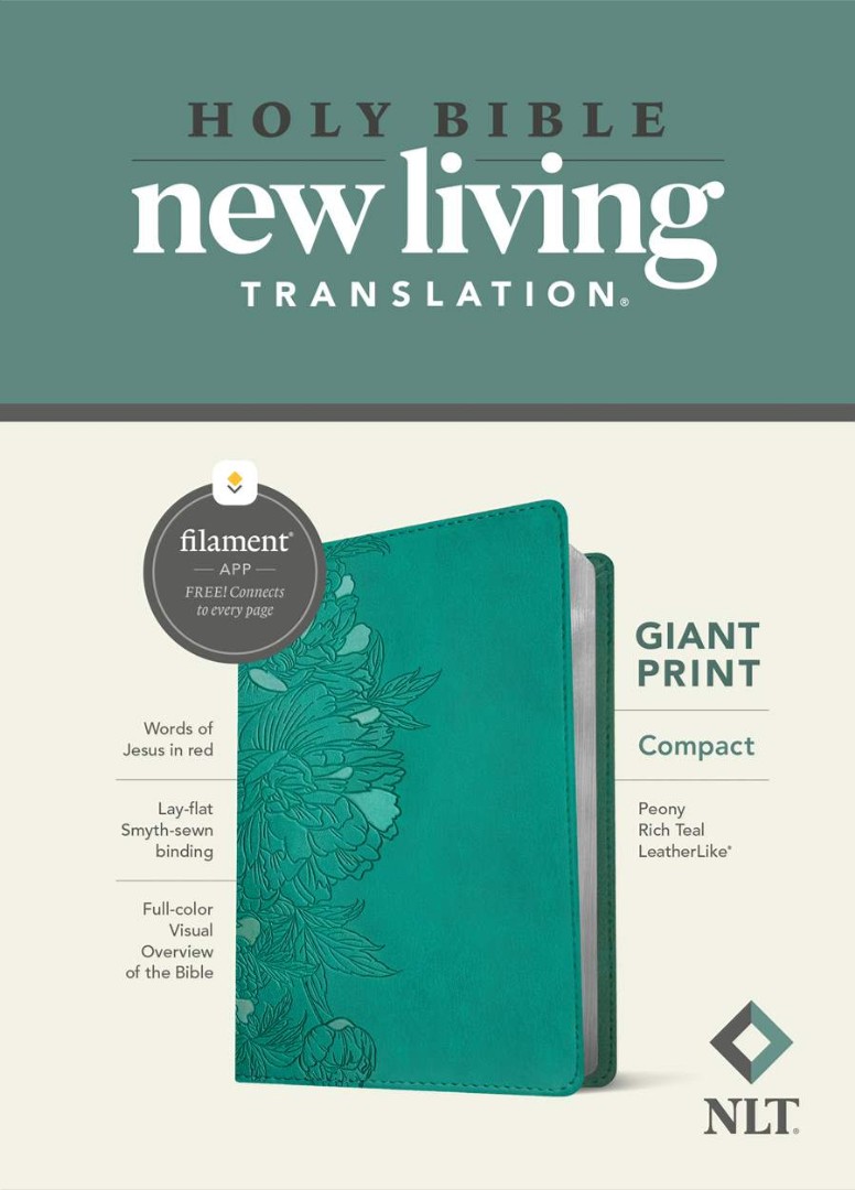 Biblia en ingles NLT Compacta Giant print Filament