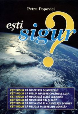Eşti sigur?