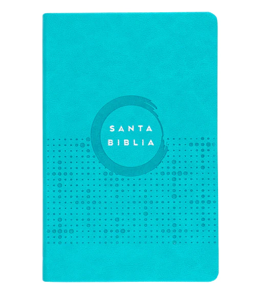 Biblia NVI/Ultrafina/Turquesa/Letra 8 Puntos