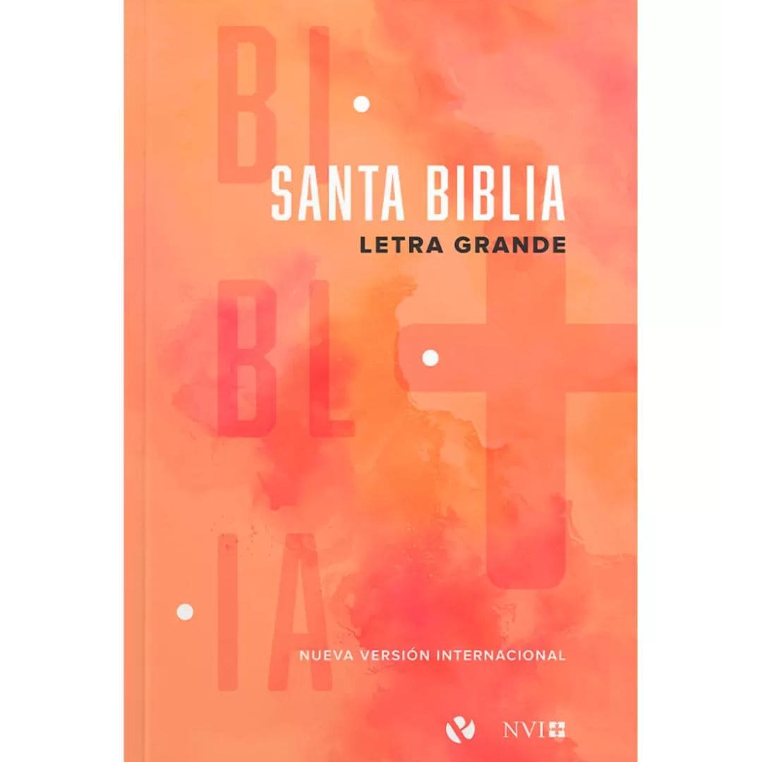 Biblia NVI/Manual/Letra Grande/Rustica/Rojo