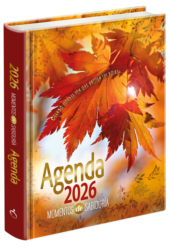 Agenda 2026/ Cuando Ustedes Ven Que Brotan Hoja/ Naranja Otoño