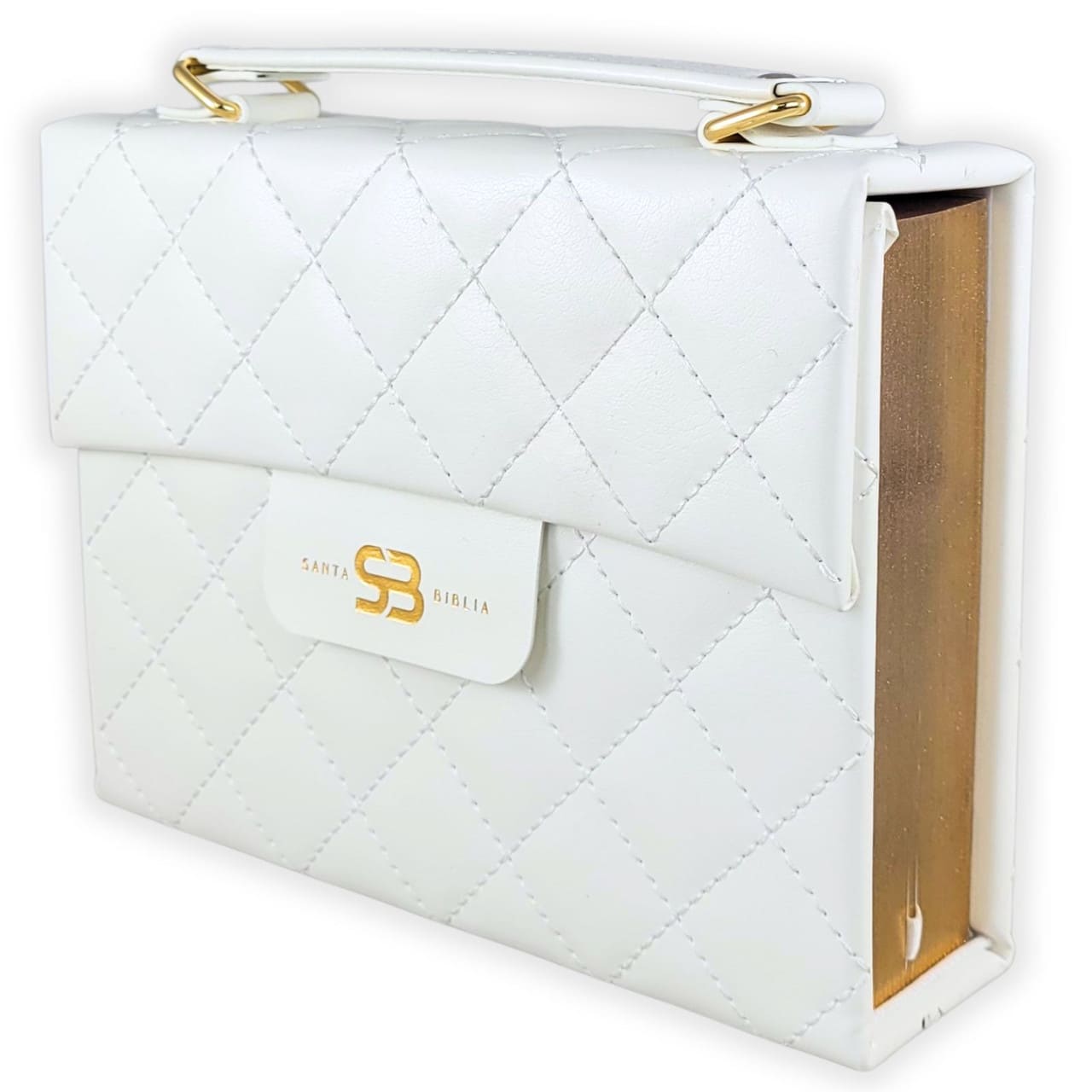 Biblia RVR6045c/ Cartera Blanco/ Cierre