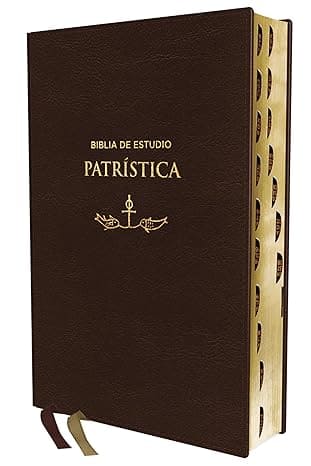 Biblia De Estudio Patristica/La sabiduría del Crist. Antiguo/ IndicCafe/Piel Esp