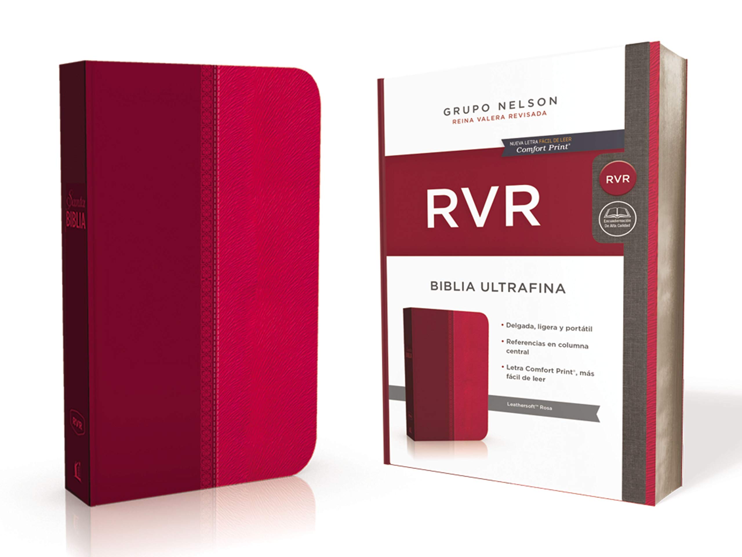 Biblia RVRevisada Ultrafina Rosa