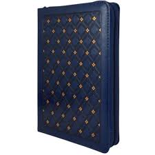 Biblia RVR60/ Manual L.G/ Azul Marino Imitacion/ Cierre Indice