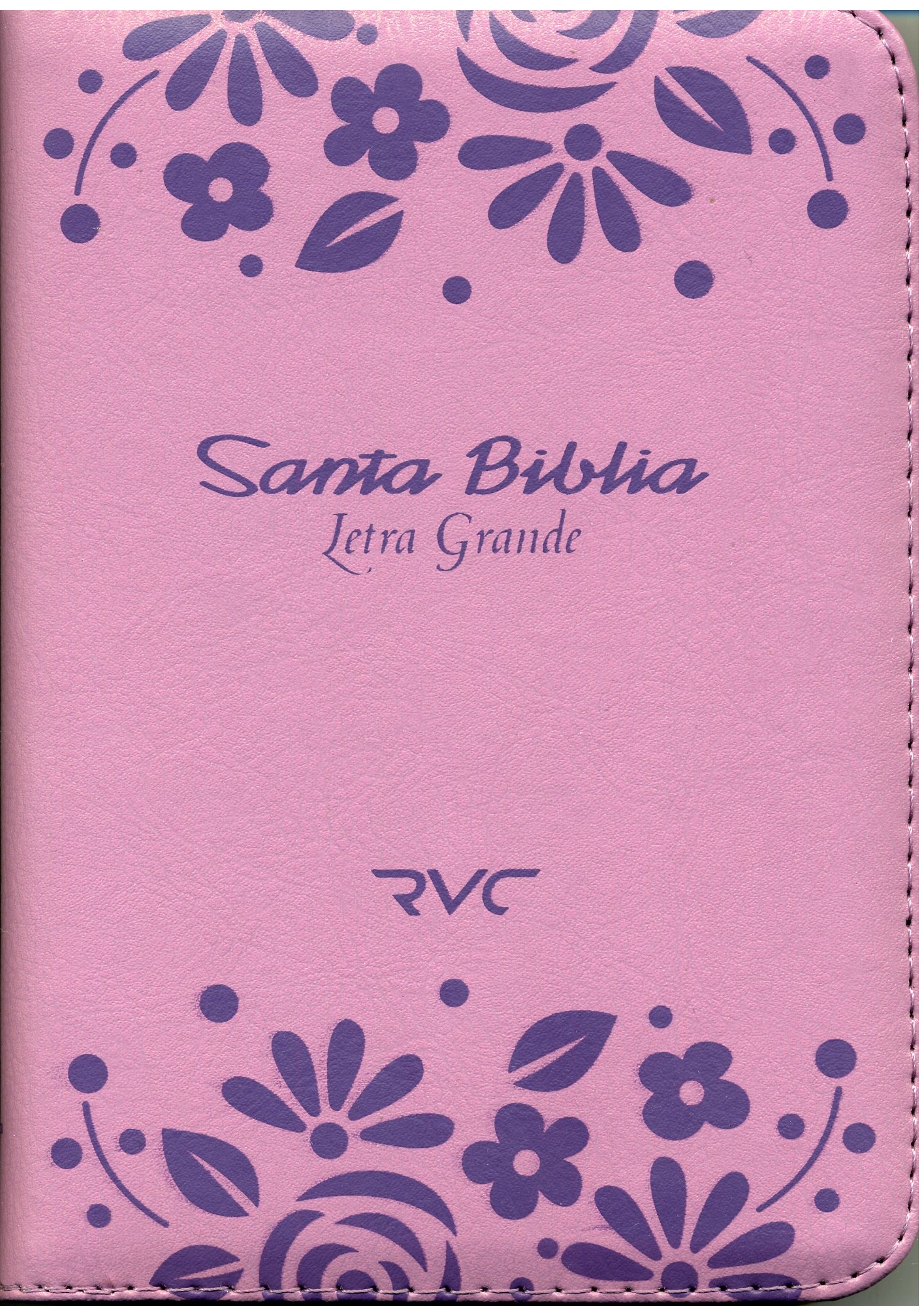Biblia RVC Tamaño 045 Rosado