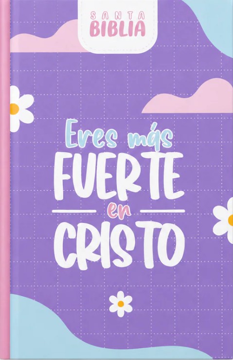Biblia/RVR063LGPJR/Lila Rosa /Canto Blanco