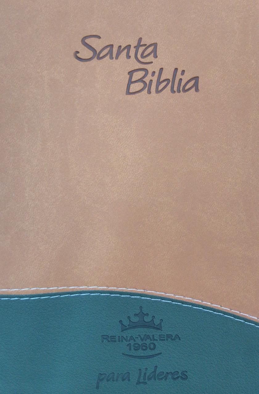 Biblia-RVR-Tipo Agenda-Para Lideres-Verde-Terracota- Indice