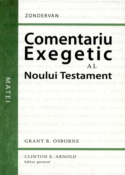 Comentariu exegetic al Noului Testament. Matei